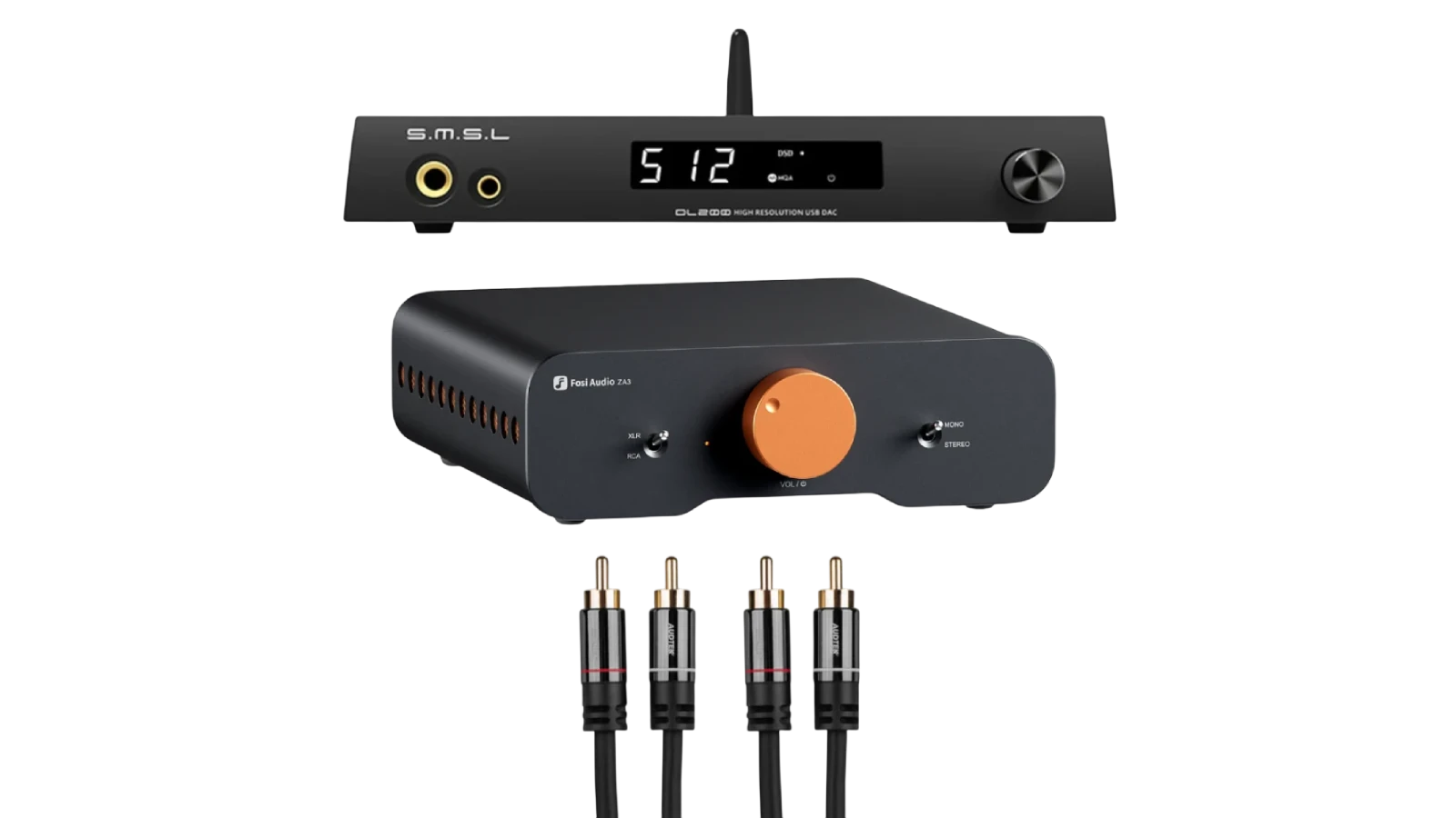 SMSL DL200 Fosi Audio ZA3